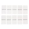 StiNGZjdM 10pcs Hinge Linker Plastic for RC Airplane Aircraft Helicopter Quadcopter Parts Model Replacement White(28x16mm) view 1