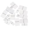 StiNGZjdM 10pcs Hinge Linker Plastic for RC Airplane Aircraft Helicopter Quadcopter Parts Model Replacement White(28x16mm) view 2