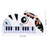 Bnineteenteam Electronic Piano Toy, Children Animal Piano Toy Music Piano Toy for Kids, Music Education Interactive Cartoon Animal Design view 2