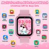 Kids Smart Watches Girls Age 5-12, High-Resolution Touchscreen Kids Watch with Video Camera Music Player Pedometer Flashlight 12/24 hr Educational Toys Birthday Gifts for Girls Ages 6 7 8 view 2