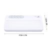 Bnineteenteam Light Up Piano Keyboard Toy for Babies, Colorful Lights Piano Keyboard Toy, Parent Child Interaction, Various Modes, Portable Design, 17 x 7.5cm (White) view 2