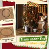 Hot Bee Train Set - Alloy Train Toys for Boys w/Glowing Carriage & Silent, Toy Train w/Smokes, Lights & Sound, Christmas Tree Train w/Steam Locomotive, Model Trains for 3 4 5 6 7 8+ Years Old Kids view 4