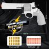 Revolver Toy Gun with 100 Soft Bullets,18 Shells,Gun Fidget Toy,Christmas Birthday Gifts for Boys Kids Adult Age 8+ view 2