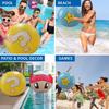 13.5 Set of 3 Fun Indoor and Outdoor Balls - Can Use for Play/Room Decor/Party Decor/Pool Inflatable Water Toys - Medium view 2