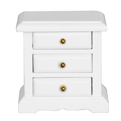 1 12 Scale Dollhouse Furniture, Wooden 3-Layer Mini Bedside Table, DIY Doll House Accessories and Furniture,Mini Bedside Table,Doll House Accessories and Furniture