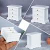 1 12 Scale Dollhouse Furniture, Wooden 3-Layer Mini Bedside Table, DIY Doll House Accessories and Furniture,Mini Bedside Table,Doll House Accessories and Furniture view 3