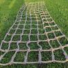 20x20 Cm Grid Playground Climbing Net for Decorative Protection Playing Safety Net Outdoor Backyard Treehouse Garden Climbing Rope Cargo Net(Size:13 * 16.4ft) view 1