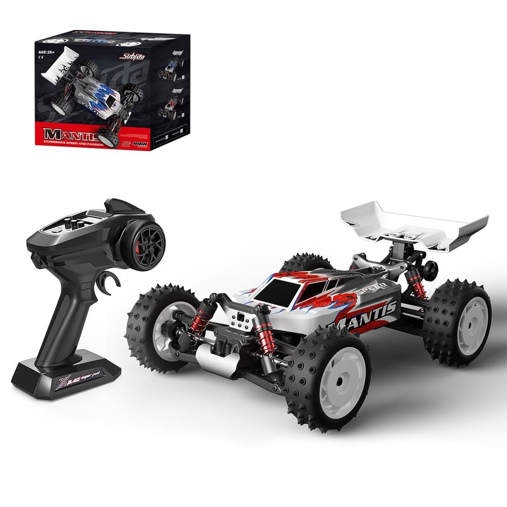 Xenotrix RC Cars for Adults| 1/16 2.4G 4WD Climbing Remote Control Cars, 70+KM/H Fast RC Cars Off Road, Brushless Metal High Speed RC Car, Gift for Christmas Birthday (RTR/Red)