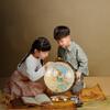 Geographic Globes Globe Antique Globes With Metal Stand World Globe Embossed World Globe Geographic Globes Tabletop Decoration Fun view 3