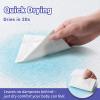 100 Pack Disposable Changing Pads for Baby, 18" x 24" Super Absorbency Disposable Underpads Large Bed Pads Absorbent Fluff Protective Table Pads Disposable Diaper Changing Pads, Leakproof view 3