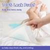 100 Pack Disposable Changing Pads for Baby, 18" x 24" Super Absorbency Disposable Underpads Large Bed Pads Absorbent Fluff Protective Table Pads Disposable Diaper Changing Pads, Leakproof view 4