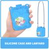 Nimuw Soft Silicone Case for Bitzee Disney Interactive Toy Digital Pet, Shockproof and Protective Carrying Case for Bitzee Disney Virtual Electronic Pets with Lanyard (Blue) view 3