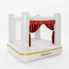 PLAYSMOL Mini Theatre Inflatable Bounce House, Jumping House for Indoor Play, Bouncy Castle for Toddlers & Kids 3-6, Easy Set Up & Storage view 2