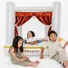 PLAYSMOL Mini Theatre Inflatable Bounce House, Jumping House for Indoor Play, Bouncy Castle for Toddlers & Kids 3-6, Easy Set Up & Storage view 3