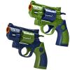 2 Pack Toy Guns for Nerf Revolver Gun - Mini Realistic Revolver Pistol Toy Blaster Gun for Boy Ages 6 7 8 9 Year Old Indoor Outdoor Present for Adult Kid Holiday Birthday view 1