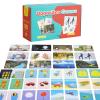 ALSOLIFE Thick Game Flash Cards-90 Opposites Cards- 6 Fun Educational Card Games- Adjective & Preposition- Go together- Matching Flashcards for Preschool Learning, ABA Therapy, Speech Therapy Material view 1