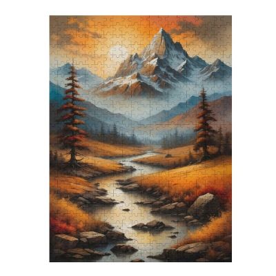 1000 Piece Puzzles for Adults Jigsaw Puzzles 1000 Pieces for Adults Puzzles for Adults 1000 Pieces and Up Mountain Landscape 1000 Piece Puzzle Large Puzzles Puzzle Games for Adults