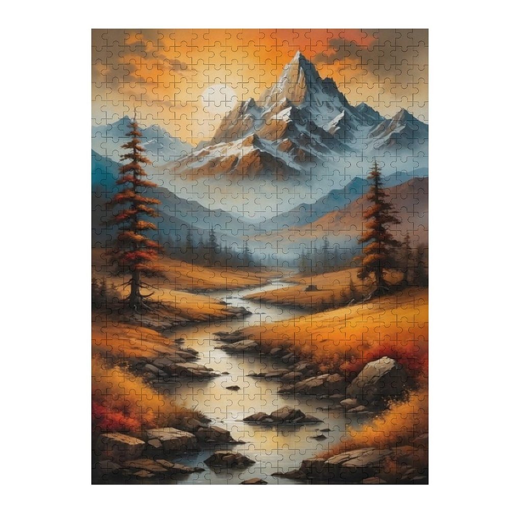 1000 Piece Puzzles for Adults Jigsaw Puzzles 1000 Pieces for Adults Puzzles for Adults 1000 Pieces and Up Mountain Landscape 1000 Piece Puzzle Large Puzzles Puzzle Games for Adults