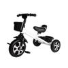 2 in 1 Multifunctional Kids Tricycle Tricycle with Adjustable Seat Outdoor Tricycle for 1-5 Years Old Baby, 4 Colors 60 x 48 x 76cm (Colour: Black) (White) view 1