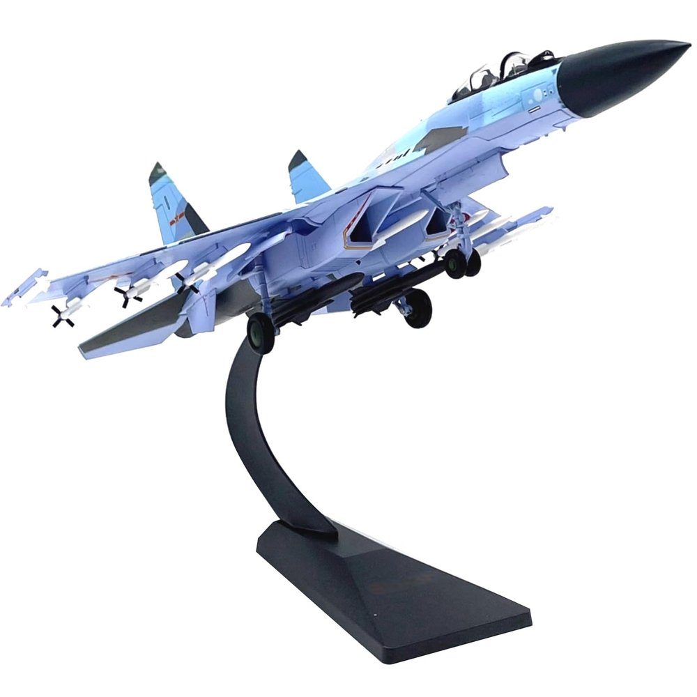 DAGIJIRD Simulation Alloy Aircraft Model 1:72 Alloy Russia Su-35 Super Flanker Fighter Plane Model