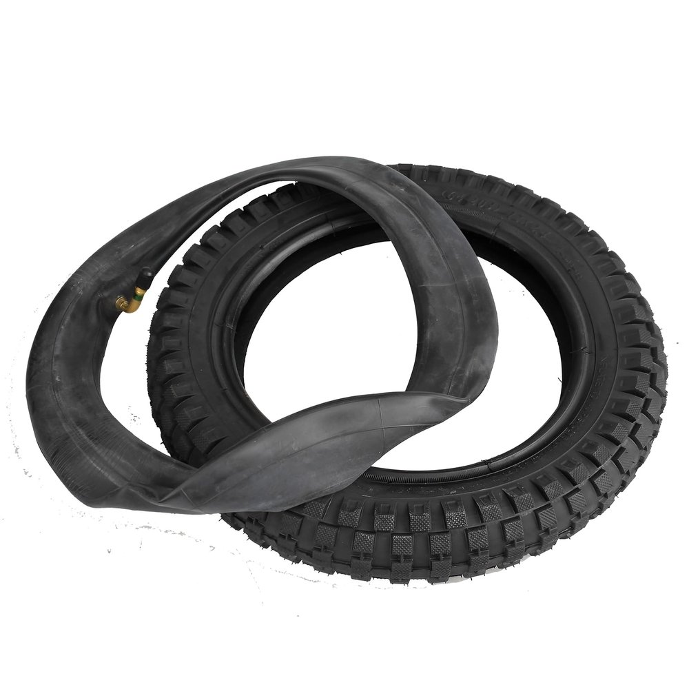 12x2.4 Children's Stroller Off-road Tires Unicycle 12 Inch Rubber Inflatable Wheels 12x2.4 Inner and Outer Tires 64-203