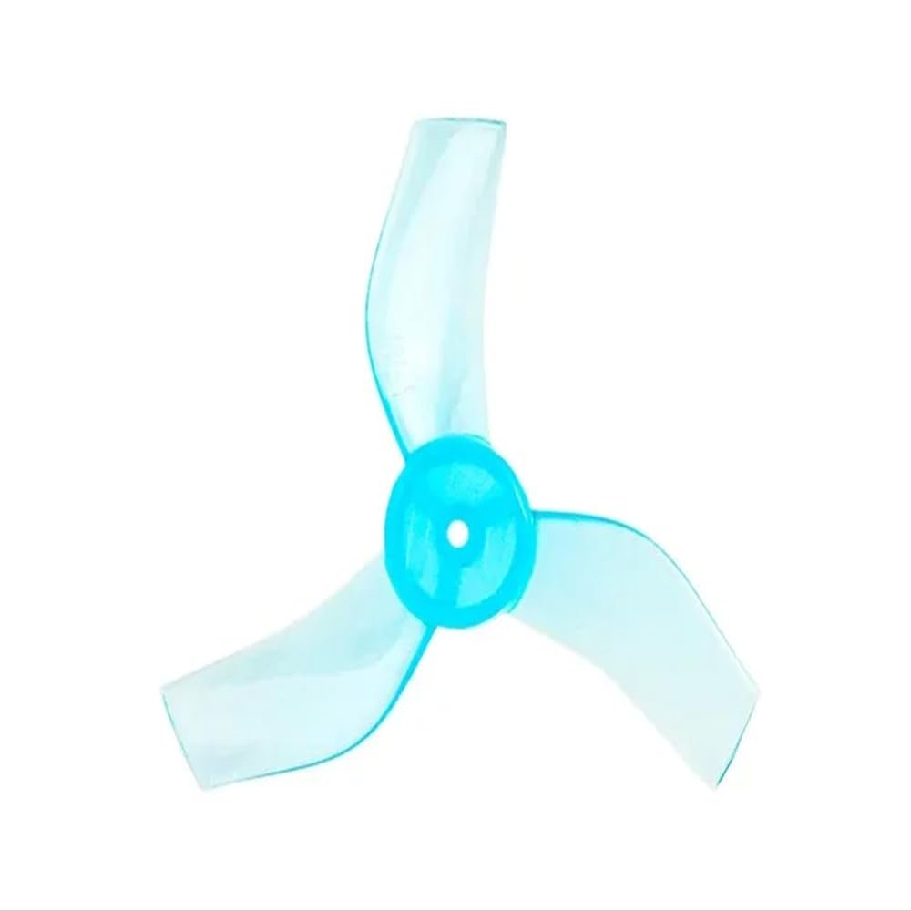 CUIPPWRJ 12PCS 6Pairs M12199 31MM Tiny Whoop Propellers 1MM Hole Compatible with 65mm Whoop Drone M0802 Motor(6pairs Blue)