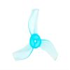 CUIPPWRJ 12PCS 6Pairs M12199 31MM Tiny Whoop Propellers 1MM Hole Compatible with 65mm Whoop Drone M0802 Motor(6pairs Blue) view 1