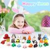 3D Printed Rainbow Dragon Egg Gift Set with Mini Animal Figurines Crystal Dragon, Articulated Fidget Toys for Desk Display, Valentines Day Surprise Goodie Bag Stuffers for Boys and Girls, Easter view 3