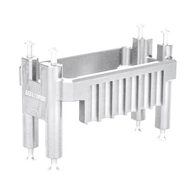 BEAXTURBO Racing Upgrade Parts CNC Aluminum #7075 Servo Mount for Losi 8IGHT-X Super Lasernut 1/6 8S (Silver)