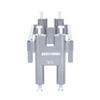 BEAXTURBO Racing Upgrade Parts CNC Aluminum #7075 Servo Mount for Losi 8IGHT-X Super Lasernut 1/6 8S (Silver) view 2
