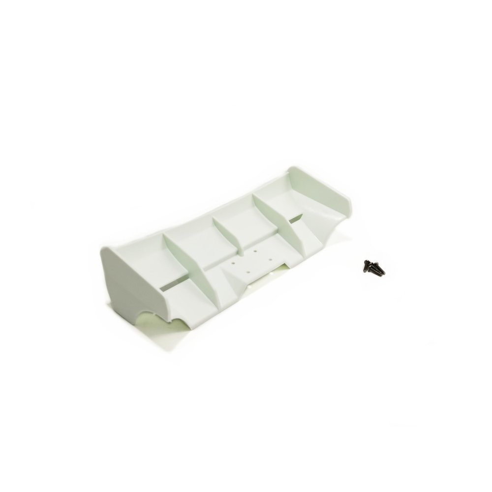 for wltoys 144001 124019 124017 Upgrade Parts Hard Tail Wing accesories Part(White)