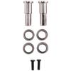 5Mm Metal Combiner Wheel Hub Hex Adapter with Bearing Upgrade Accessories for Wpl D12 1/10 Rc Truck Car Parts view 2