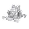 BEAXTURBO Racing Upgrade Parts CNC Aluminum #7075 Rear Gear Box Set for Losi 8IGHT-X Super Lasernut 1/6 8S (Silver) view 1