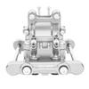 BEAXTURBO Racing Upgrade Parts CNC Aluminum #7075 Rear Gear Box Set for Losi 8IGHT-X Super Lasernut 1/6 8S (Silver) view 2