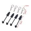 4Pcs Rubber Body Clip Retainer Shell Fixed Buckle Lock AR390178 for ARRMA 1/7 Limitless Mojave 1/8 Typhon Kraton RC Car view 2