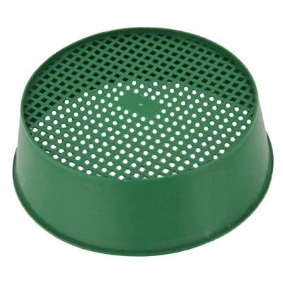 TOBBOMEY Garden Sifting Sieve Tool Lightweight Plastic Mesh for Soil Rocks and Compost for Home Gardening and Beach Play