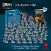 Classic Heroes - Mercenary Guild - 51 Paintable Characters for DND Miniatures Bulk I 28mm Dungeons Dragons D&D Miniatures I DND Minis D&D Figures Dungeons Dragons Figures Pathfinder Compatible view 2