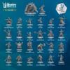 Classic Heroes - Mercenary Guild - 51 Paintable Characters for DND Miniatures Bulk I 28mm Dungeons Dragons D&D Miniatures I DND Minis D&D Figures Dungeons Dragons Figures Pathfinder Compatible view 4