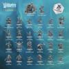 Classic Heroes - Mercenary Band II - 26 Paintable Characters for DND Miniatures Bulk I 28mm Dungeons Dragons D&D Miniatures I DND Minis D&D Figures Dungeons Dragons Figures Pathfinder Compatible view 3