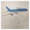 Scale Aircraft 16cm 1/400 for Korean Air Airbus A380 Aircraft Model Diecast Metal Plane Model Passenger Aircraft Model Suitable for Display view 2
