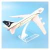 Scale Aircraft 16cm 1/400 for Air Pakistan PIA B747 Aircraft Model Diecast Alloy Metal Scale Plane Model Decoration Office Suitable for Display view 2
