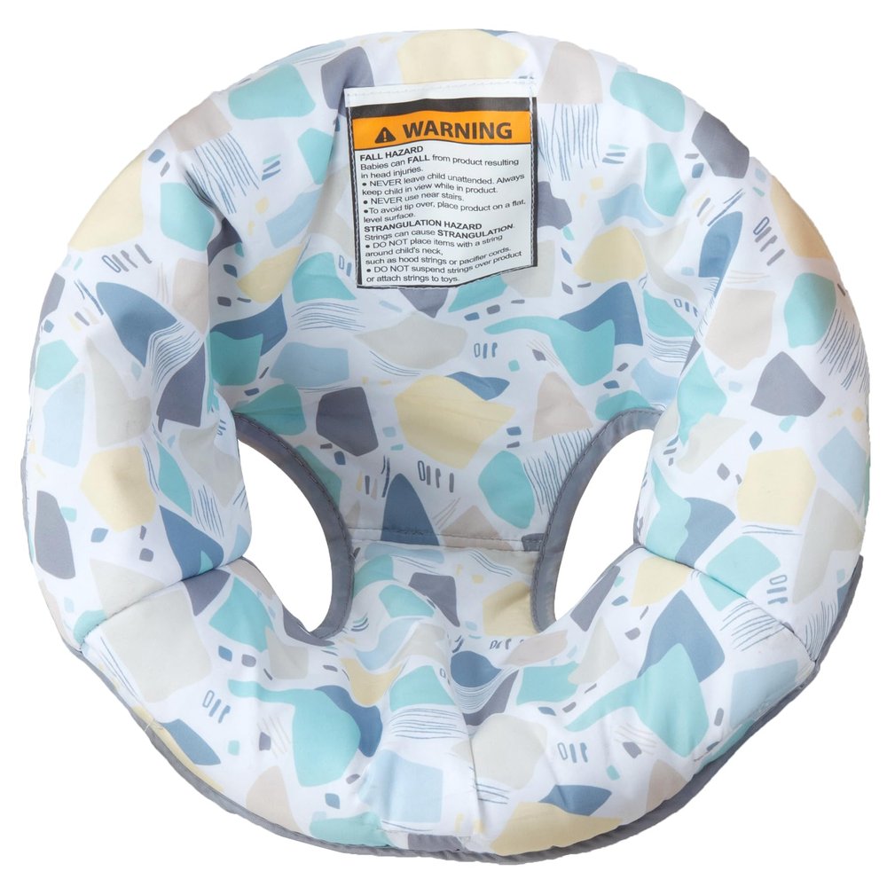Time Followers Cushions for Baby Activity Center (White)