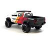 1:24 Scale Diecast Model Car Compatible with Maisto Toyota Tacoma TRD Off Road Pickup Truck White with Racing Stripes 32546WH view 2