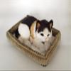 PawFection Pets Calico Cat, Realistic, Lifelike Stuffed Interactive Nodding Pet Toy, Companion Pet Puppy with 100% Handcrafted Synthetic Fur view 3