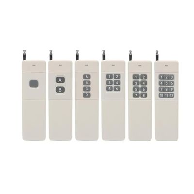 3000m 1/2/3/4 / 6/8 / 12 Remote Control Transmitter RF Radio Remote Long Range Distance High Power Transmitter TX ev1527 Big Button (12 Button)