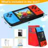 Handheld Games for Kids with Built-in 100+ Classic Retro Games, 3.2" IPS Screen Portable & Rechargeable Arcade Gaming Player,Travel Toys Birthday Gift for Boys Girls view 3
