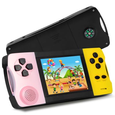 JJFUN Kids Portable Retro Handheld Game,Buit in 138 Claasic Games and 3.2'' IPS Screen, Rechargeable Portable Toy for Home/Car/Travel/On-The-go Fun, Perfect Birthday for Girls Ages 3-12
