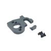DUHWQ Metal Upgrade Motor Mount Retrofit Compatible with 144010 144001 144002 124016 124017 124018 124019 RC Car Parts(Dark Grey) view 1
