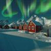 1000 Pieces Jigsaw Puzzle Astonishing Winter Scenery Traditional Norwegian Red Wooden Houses The Puzzles for Adults Thick Sturdy Challenging Party Games for Teens Kids Puzzle Preschool Toys Gift view 1