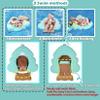 3 Swim Method Add Bed More Comfortable Mambobaby Float with Tail and Canopy Non-Inflatable Baby Swim Float Mambo Float Smart Swim Trainer Infant Swim Pool Float Swim Ring for 3-24months Girls Boys view 3